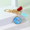 Llavero Colgante de Conejo de Metal Estilo Chino Lindo Colgante para Bolso Llavero Decoración Colgante Año del Conejo Ceremonia de Acompañamiento de Año Nuevo