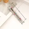 Horquilla de metal con forma de pico de pato, de 6 cm, con puntos de colores y ondas, con clip lateral, para flequillo, estilo extranjero, hecha a mano.