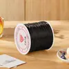 Cuerda Elástica para Pulseras, Hilo Elástico Transparente, Hilo de Cristal, Hilo para Cuentas, Cuerda para Joyería, Hilo para Cuentas, Cordón para Cuentas