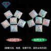 Huagang gema cuadrada ángulo recto OPAL sintético OPAL Cuadrado Princesa plano liso sintético OPAL FI06