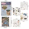 Pegatinas de Paisajismo del Mercado Demoníaco Changan Casa en Miniatura de Mascotas 3D Escena DIY Caricatura Infantil Pegatinas para Diario Alivio del Estrés