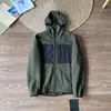 Deportes al Aire Libre Casual con Capucha Jacquard Impermeable Bloqueo de Temperatura Transpirable Forro Polar Chaqueta Ropa de Abrigo 13512