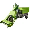 Camión barredor de estiércol de cuatro ruedas diésel para rancho, máquina de limpieza de descarga automática autoinstalable, camión de limpieza de estiércol de cría hidráulico de volteo