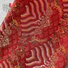 Tecido Jacquard Brocado com Padrão Ondulado, Tecido de Seda Estilo Antigo, Materiais DIY para Qipao e Roupa Tang, Multicolor