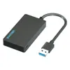 Hub USB Uno a Cuatro Multipuerto de Alta Velocidad Hub Computadora USB 3.0 Expansor Divisor Extensor de Interfaz USB