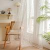 Gipsofila Preta Simples Mais Vendida do Fabricante Renda Decoração de Sala de Estar Quarto Janela de Canto Atmosfera de Feriado Sem Furar