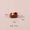 Zapatos Pequeños de Dibujos Animados Estilo Coreano Juguete de Pompón de Felpa Accesorios de Decoración Zuecos DIY Pasador Adorno para Matrícula Colgante