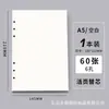 Plastificador A5 Transparente Capa Simples de PVC Caderno Planejador Pautado Grade Pontilhada Páginas Internas Caderno para Estudante Escritório
