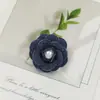 Nuevo Broche de Perlas Camelia Estilo Chanel de Alta Gama Accesorios de Joyería DIY Pasador Adorno para el Cabello Accesorios de Florales Venta al por Mayor
