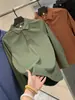 ¡Excelente relación calidad-precio! ¡Ocio al aire libre! Corte 3D, Alta Elasticidad, Camisa Polo Casual de Manga Larga de Color Sólido para Hombre de Primavera y Otoño