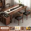 Conjunto de mesa de chá e cadeiras estilo meados do século, adequado para uso doméstico, varandas, mesas de chá grandes, design simples, ideal para apartamentos pequenos e escritórios, perfeito para fazer chá