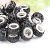 Miçangas Soltas Misturadas Mais Vendido na Amazon Três Fileiras Argola Bola de Diamante Argila Miçangas com Furo Grande Conjunto de Corrente DIY Acessórios de Decoração