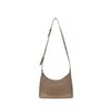 Bolso Chic de Un Solo Hombro con Diseño de Nicho Casual 2026 de Moda Popular Tejido para Viajes Cotidianos Bolso Tote Simple Retro para Debajo del Brazo