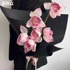 157g papel grueso de color sólido para modelar papel kraft rígido papel para envolver flores material ramo diy papel de arte arte floral