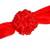 Flor Roja Grande en Forma de Bola Entrega de Coche Coche Nuevo Flor Roja Grande Boda Cinta de Apertura Corte de Cinta Inauguración de Casa Puerta de Entrega Hortensia Roja de Seda