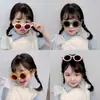 Gafas de Sol para Niños, Estilo Incrustado Marco Redondo, Gafas de Sol para Bebés de 1 a 7 Años, Protección Solar