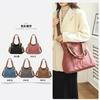 Bolso bandolera de lona para mujer, nuevo bolso de mujer 2023, portátil, de gran capacidad y combinable, bolso de hombro informal para mujer.