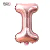 Globos de Papel de Aluminio de 16 Pulgadas, Números Dorados Rosados 0-9, Letras A-Z, Globos para Fiesta de Cumpleaños, Suministros, Decoración, Arreglo