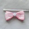 Laço de Malha Xadrez Acessórios Semi-Acabados para Grampo de Cabelo DIY Headwear Acessórios Semi-Acabados para Roupas Sapatos e Chapéus BJD Broche