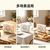 Porta Servilletas de Hierro Forjado Mariposa Cajón de Mesa Porta Servilletas de Papel Triángulo Porta Servilletas de Papel de Escritorio Estante de Almacenamiento de Servilletas Hotel Oeste