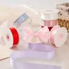 Rollo Grande Cinta de Satén de un Solo Lado Cinta Rayada Cinta para Decoración de Lazos de Regalo y Flores Accesorios de Vestimenta