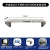 Estante de Acero Inoxidable 304 para Cocina Comercial de una Sola Capa Montado en Pared Estante de Almacenamiento de Doble Capa Montado en Pared
