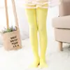 Meias finas de veludo para dança, primavera e verão, leggings elásticas para meninas, meia-calça infantil, meias brancas, atacado de fábrica