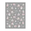 Redanco5D Relieve Ins Celebridad de Internet Pegatinas para Uñas Caricatura Moño Navideño Copo de Nieve Calcomanías para Uñas Dr2049