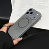 Para iPhone 18 Pro Max Funda de Teléfono Magnética de Bloques de Color Apple 17 Disipación de Calor Protección contra Caídas Funda Protectora de Cobertura Total 16