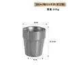 Vaso de agua vintage de acero inoxidable 304, vaso de doble capa con aislamiento térmico, patrón de diamante, comercial, envejecido, para jugo, cerveza, personalización