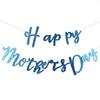 Faixa de letras em inglês com estampagem a quente transfronteiriça, suprimentos para arranjo de atmosfera do Dia das Mães, decoração de fundo interno, bandeira de puxar, atacado