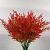 Paquete navideño de cedro simulado transfronterizo de Amazon multicolor otoño decoración para el hogar venta al por mayor directa de fábrica