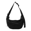 Bolso de Mujer 2025 Gran Capacidad Tela Oxford Bolso de Hombro Cruzado Bolso Dumpling Casual para Viajero Estudiante Función Impermeable