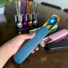 Conjunto de Talheres Portátil de Aço Inoxidável para Estudantes Infantil Cor Sólida Caixa Extensível Conveniente Caixa de Armazenamento de Colher e Hashi Única para Exterior