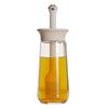 Brocha de Aceite de Silicona y Botella de Aceite, Brocha de Aceite Resistente a Altas Temperaturas con Botella, Brocha de Aceite y Botella de Aceite Portátil para Barbacoa al Aire Libre