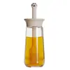 Brocha de Aceite de Grado Alimenticio para Cocina Olla de Aceite de Vidrio Resistente a Altas Temperaturas Brocha de Silicona Brocha para Panqueques Casera Brocha de Aceite Brocha para Hornear Barbacoa