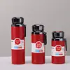 Copo térmico transfronteiriço de grande capacidade em aço inoxidável 316 com tampa de display de temperatura inteligente, copo com separador de chá e água, copo de água portátil com alça de transporte