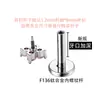 Estilo minimalista flor de circón microincrustada piercing delicado para cartílago de la oreja F136 varilla de aleación de titanio con rosca interna pendiente para piercing de cartílago