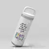 ColecciónJuego completo de pegatinas de citas inspiradoras transfronterizas para decoración personalizada DIY de botellas de agua y fundas de teléfono, venta al por mayor