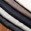 Calça Casual Masculina de Linho 100% Fina para o Verão 2024 Leve Respirável Solta