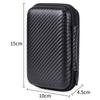 Bolsa de almacenamiento para cable de datos de auriculares EVA, bolsa para disco duro, cargador portátil, caja de almacenamiento para auriculares, caja con cremallera