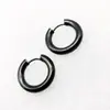 Puños de Oreja de Acero Inoxidable Europeos y Americanos Creativos de Acero de Titanio de Gama Alta, Joyería Versátil Simple y Elegante, Diseño Geométrico Minimalista y Exquisito