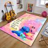 Alfombra de Dibujos Animados Linda Stilwell para Sala de Estar del Hogar, Habitación Infantil, Alfombra Completa de Área Grande, Alfombrilla para Sofá y Mesa de Café