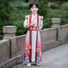Hanfu para Niños, las Niñas Pueden Usarlo Diariamente, Traje Tradicional Chino para Actuaciones, Estilo Chino para Niños, Venta al por Mayor de Hanfu para Estudiantes de Primaria