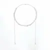 26 nuevos modelos de cadenas para clavícula ajustables con un estilo lujoso y elegante, diseño de nicho, se pueden usar en capas como un collar largo para mujer