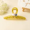Pinza de tiburón perla francesa pinza para el cabello de alta calidad pinza para el cabello de celebridad de Internet grande pasador para el cabello volumen del cabello de la parte posterior de la cabeza accesorios para el cabello grandes venta al por mayor