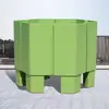 Caja de Plantación Gruesa para Balcón, Maceta Modular para Huerto de Verduras y Flores, Maceta para Plantar Tomates y Pepinos, Caja de Flores para Embellecimiento de Paisajismo Municipal