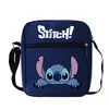 Lilo y Stitch Bolso de Hombro de Moda para Estudiante Transfronterizo Multifuncional Casual Portátil Bolso Mensajero Estampado de Anime