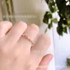 Nuevo estilo de regalo anillo abierto de plata 990 moda Joker una generación de pelo