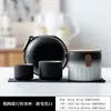Juego de Taza Rápida de Cerámica de Una Olla y Dos Tazas Portátil para Exteriores Juego de Té Kung Fu Juego de Té de Viaje Recuerdo de Empresa